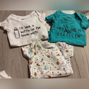 INDIGO BABY- Infant Bodysuit Set with Fun Prints